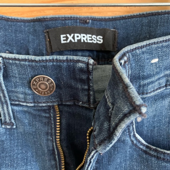 Express Mid-rise Skinny Stretch + Jeans - Picture 4 of 7